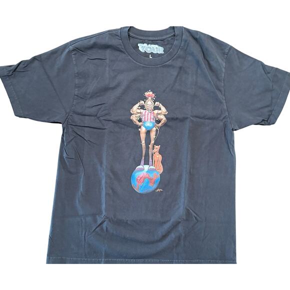 Travis Scott Utopia Circus Maximus Miami Exclusive 2024 Tour Tee *NEW*Size L - Picture 2 of 7